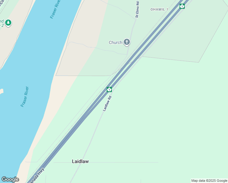 map of restaurants, bars, coffee shops, grocery stores, and more near 58510 Laidlaw Road in Hope