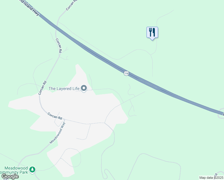 map of restaurants, bars, coffee shops, grocery stores, and more near 1725 Settler Road in Qualicum Beach