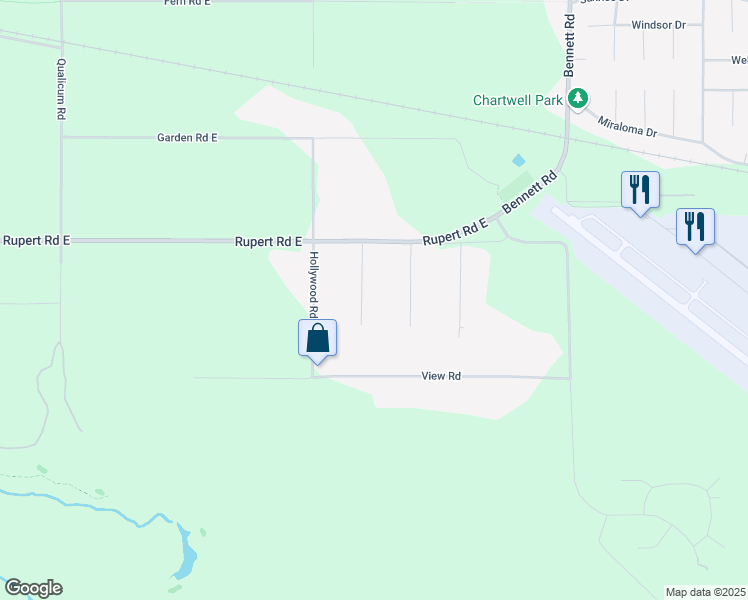 map of restaurants, bars, coffee shops, grocery stores, and more near 969 Meadowlark Place in Qualicum Beach
