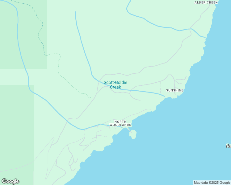 map of restaurants, bars, coffee shops, grocery stores, and more near Sunshine Falls Lane in Metro Vancouver