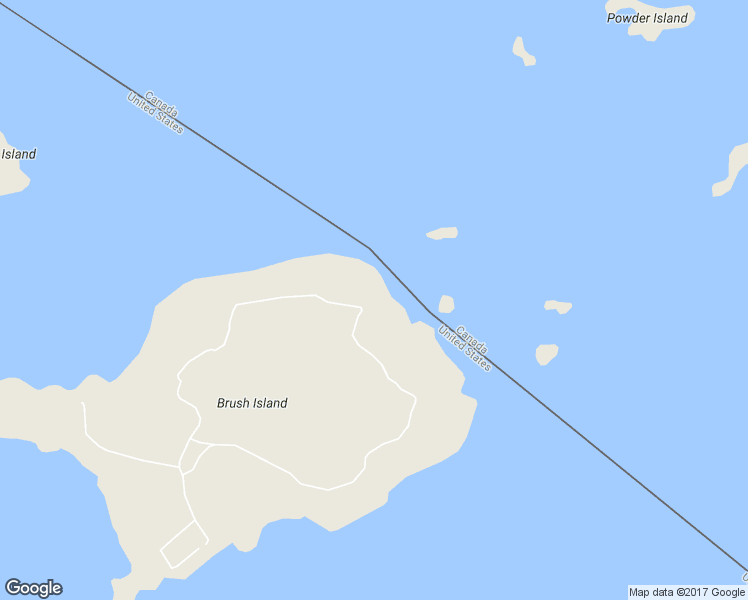 map of restaurants, bars, coffee shops, grocery stores, and more near 506 Brush Island in Angle Inlet