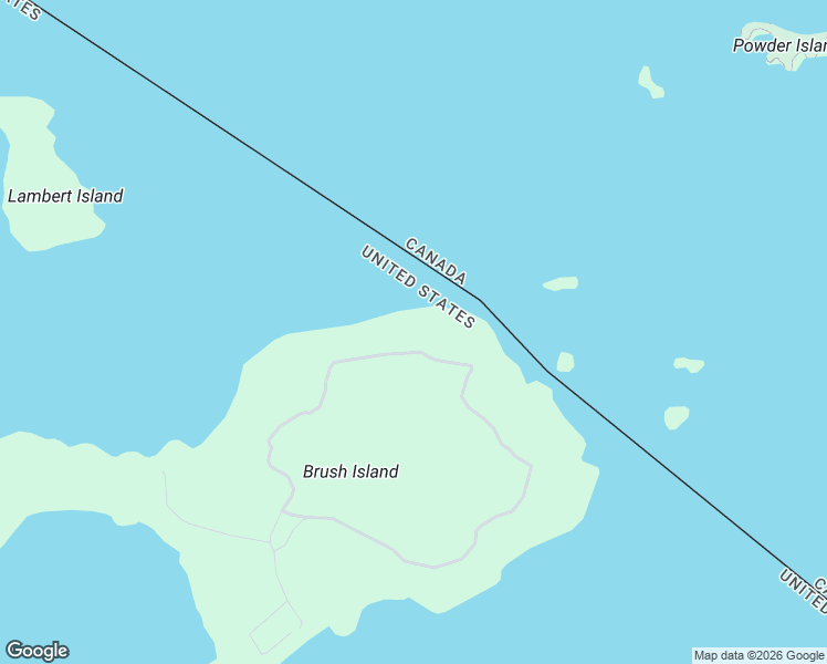 map of restaurants, bars, coffee shops, grocery stores, and more near 506 Brush Island in Angle Inlet