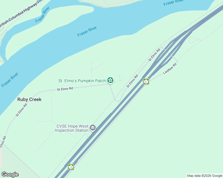 map of restaurants, bars, coffee shops, grocery stores, and more near 59280 Saint Elmo Road in Hope