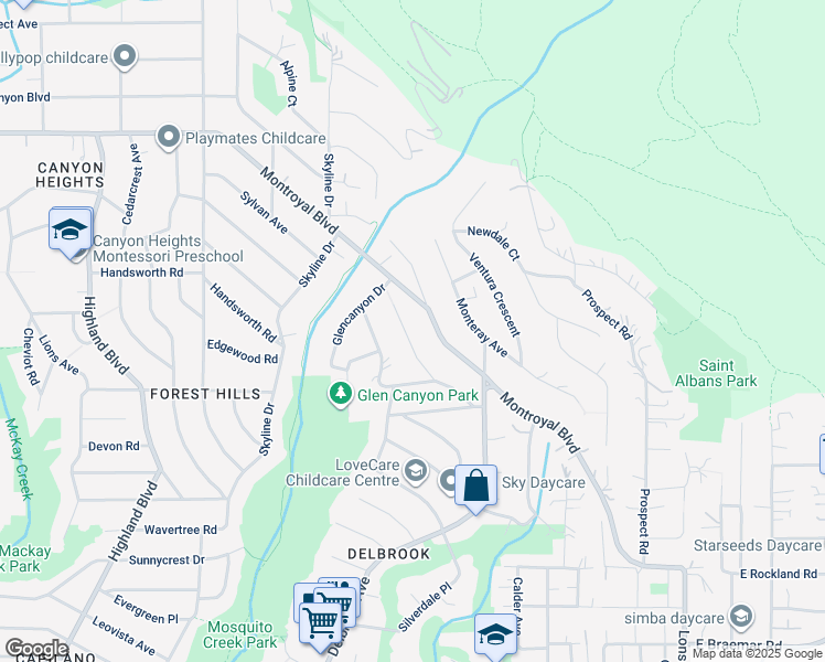 map of restaurants, bars, coffee shops, grocery stores, and more near 528 Greenway Avenue in North Vancouver