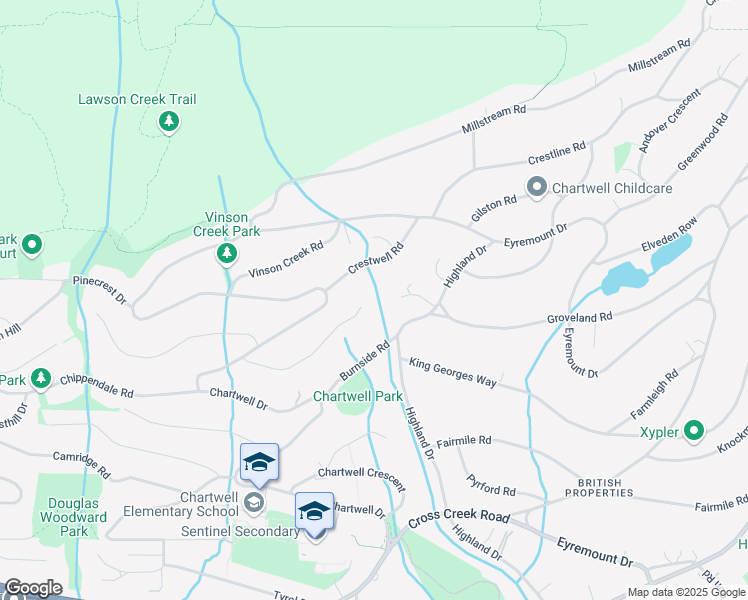 map of restaurants, bars, coffee shops, grocery stores, and more near in Vancouver