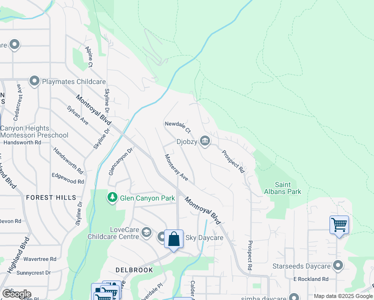 map of restaurants, bars, coffee shops, grocery stores, and more near 392 Ventura Crescent in North Vancouver