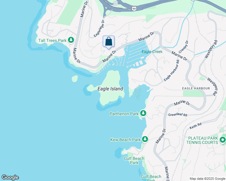 map of restaurants, bars, coffee shops, grocery stores, and more near in Vancouver