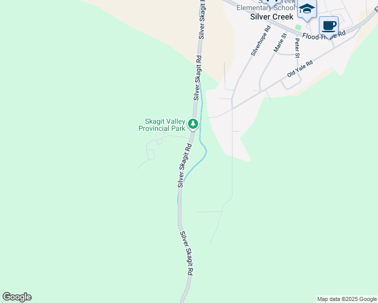 map of restaurants, bars, coffee shops, grocery stores, and more near 19552 Silver Skagit Road in Hope