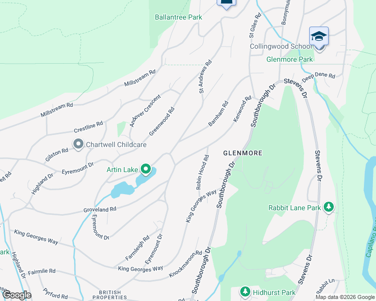 map of restaurants, bars, coffee shops, grocery stores, and more near in Vancouver