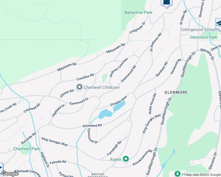 map of restaurants, bars, coffee shops, grocery stores, and more near 905 Greenwood Road in West Vancouver