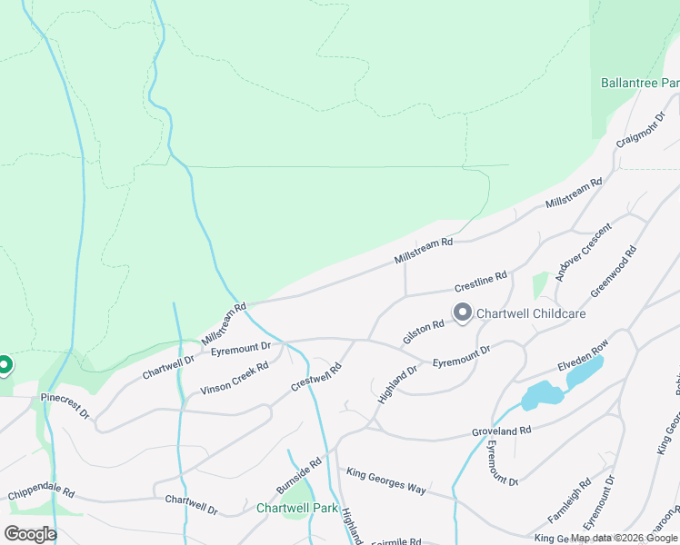 map of restaurants, bars, coffee shops, grocery stores, and more near 1141 Millstream Road in West Vancouver