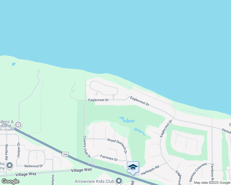 989 Bluffs Drive, Qualicum Beach BC Walk Score