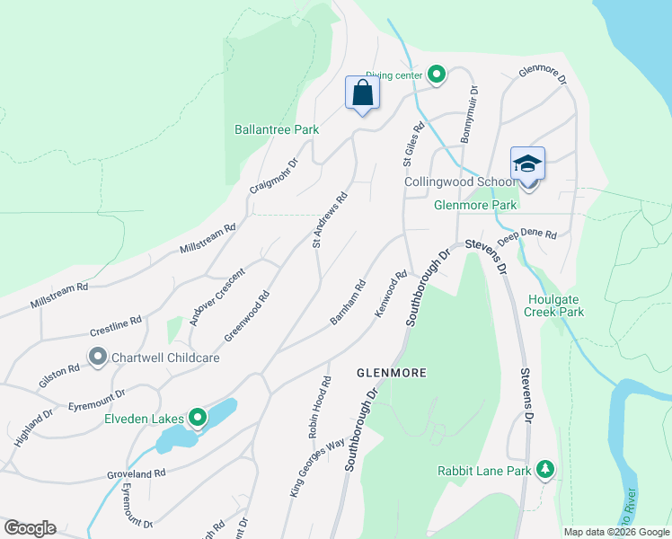 map of restaurants, bars, coffee shops, grocery stores, and more near 618 Hawstead Place in West Vancouver