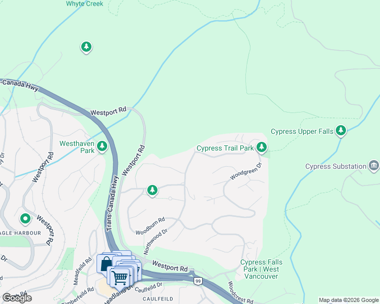map of restaurants, bars, coffee shops, grocery stores, and more near in Vancouver