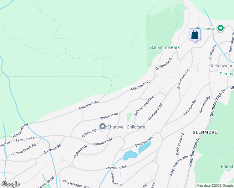 map of restaurants, bars, coffee shops, grocery stores, and more near in West Vancouver