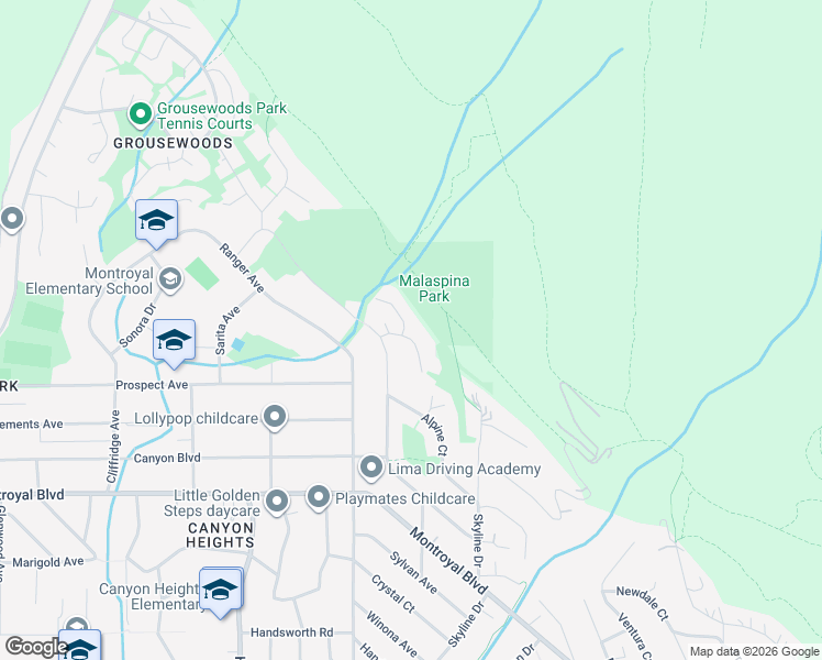 map of restaurants, bars, coffee shops, grocery stores, and more near 5152 Madeira Court in North Vancouver