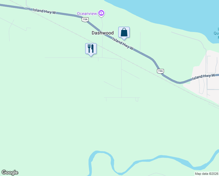 map of restaurants, bars, coffee shops, grocery stores, and more near 1521 Memory Lane in Qualicum Beach