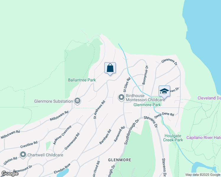 map of restaurants, bars, coffee shops, grocery stores, and more near in Vancouver