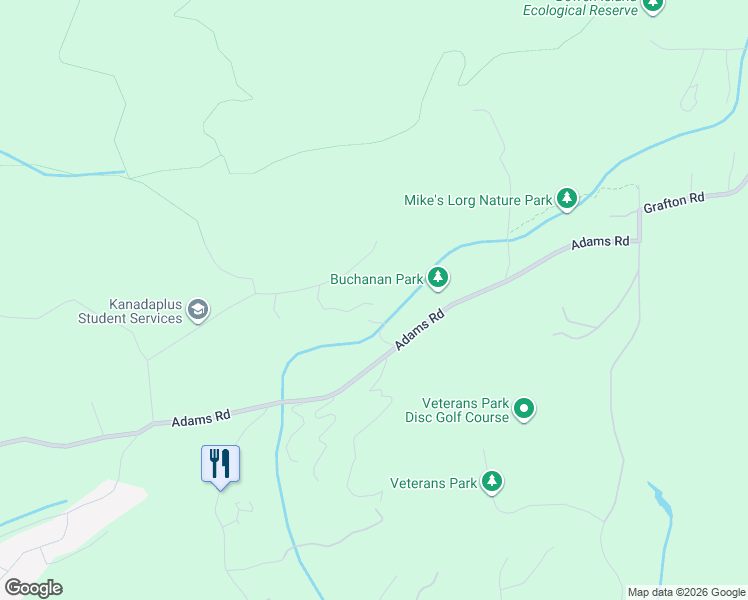 map of restaurants, bars, coffee shops, grocery stores, and more near 1302 Adams Road in Bowen Island