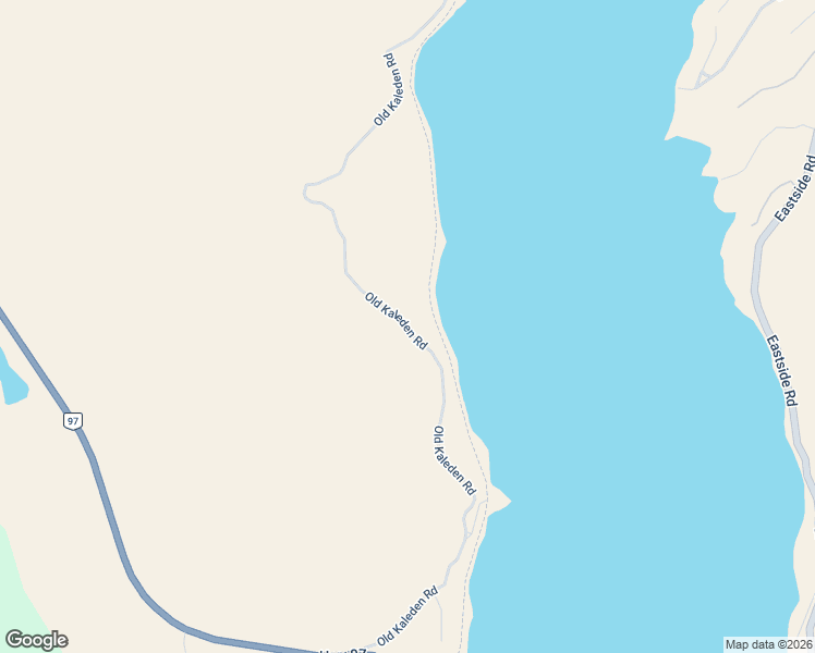 map of restaurants, bars, coffee shops, grocery stores, and more near Old Kaleden Road in Kaleden