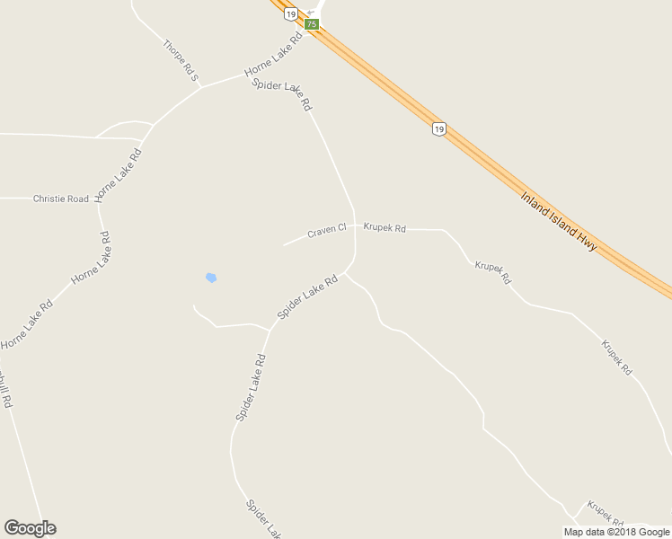 map of restaurants, bars, coffee shops, grocery stores, and more near 810 Spider Lake Road in Qualicum Beach