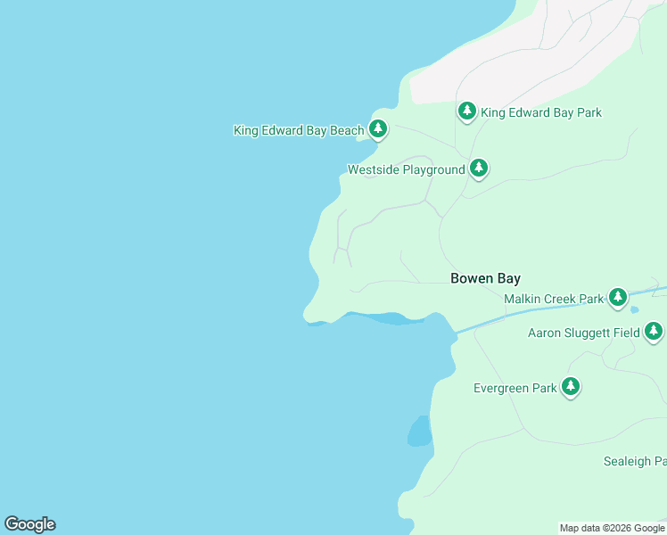map of restaurants, bars, coffee shops, grocery stores, and more near 1828 Arbutus Point Road in Bowen Island
