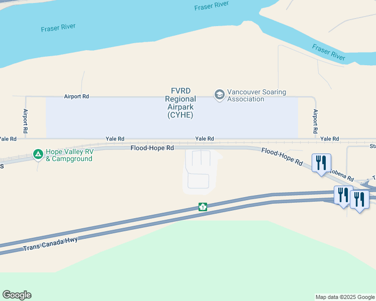 map of restaurants, bars, coffee shops, grocery stores, and more near 62780 Flood Hope Road in Hope