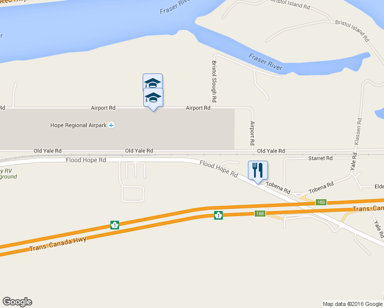 map of restaurants, bars, coffee shops, grocery stores, and more near 63010 Flood-Hope Road in Hope