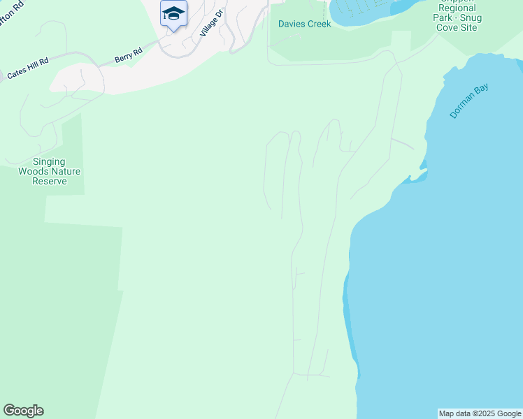 map of restaurants, bars, coffee shops, grocery stores, and more near 941 Valhalla Place in Bowen Island