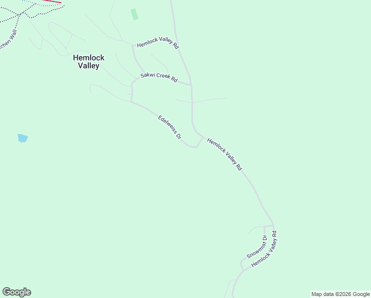 map of restaurants, bars, coffee shops, grocery stores, and more near 20449 Edelweiss Drive in Fraser Valley