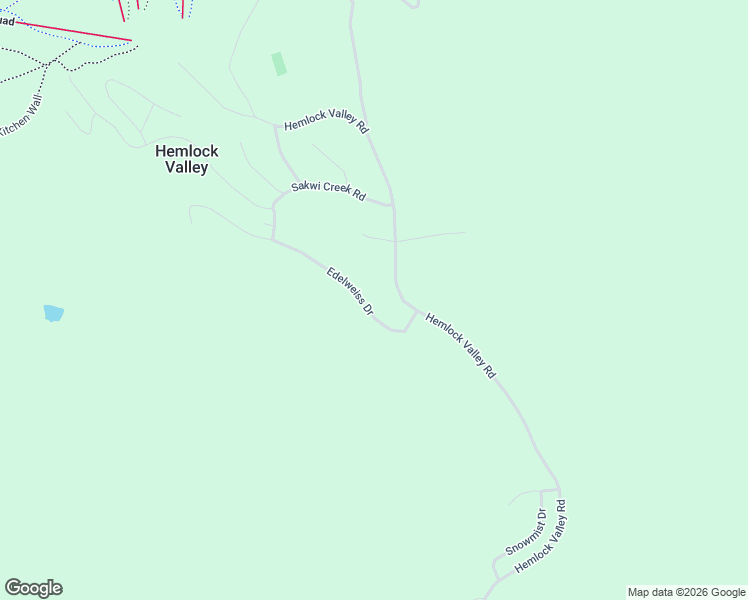 map of restaurants, bars, coffee shops, grocery stores, and more near 20409 Edelweiss Drive in Agassiz