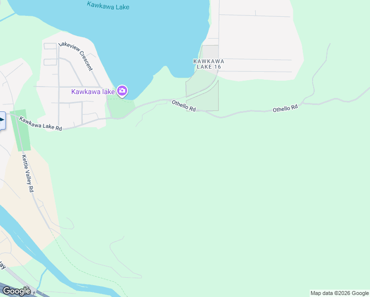 map of restaurants, bars, coffee shops, grocery stores, and more near 66352 Othello Road in Hope