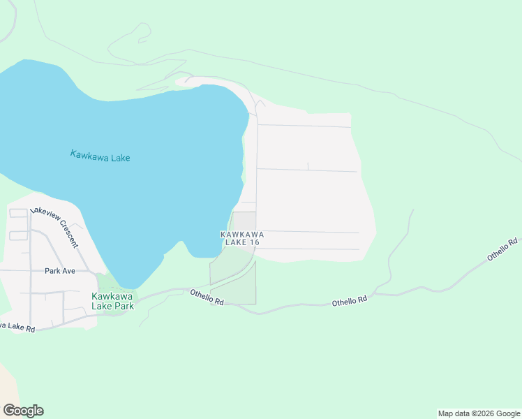map of restaurants, bars, coffee shops, grocery stores, and more near 66516 Kawkawa Lake Road in Hope