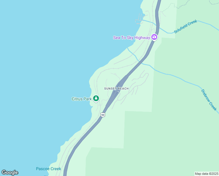 map of restaurants, bars, coffee shops, grocery stores, and more near 8550 Ansell Place in West Vancouver