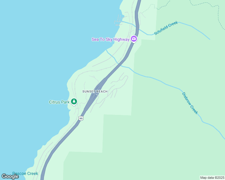 map of restaurants, bars, coffee shops, grocery stores, and more near 8601 Seascape Drive in West Vancouver