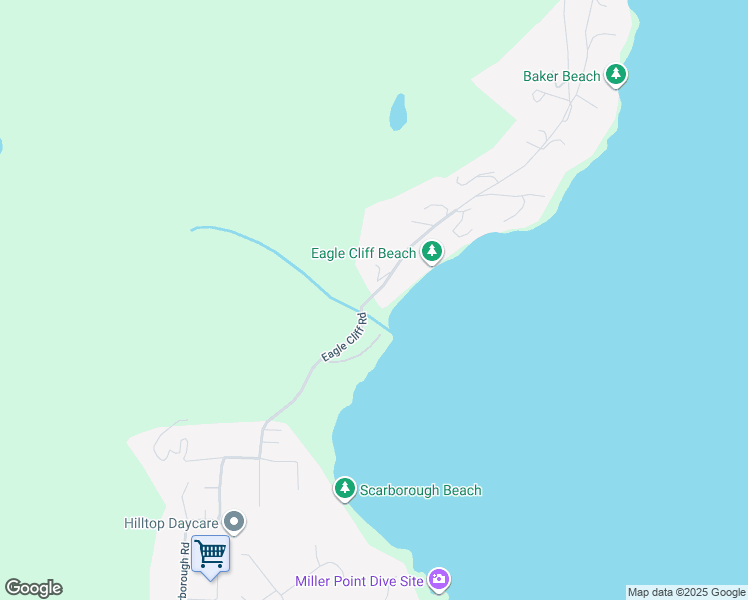 map of restaurants, bars, coffee shops, grocery stores, and more near 1433 Eagle Cliff Road in Bowen Island