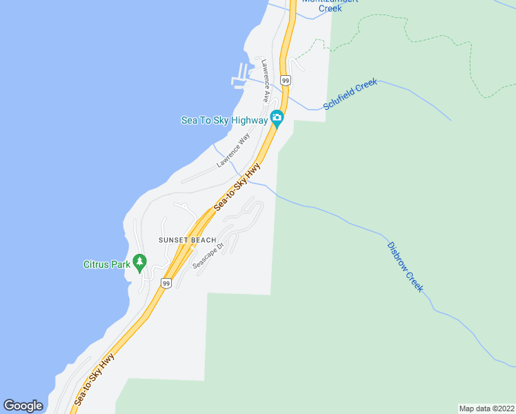 map of restaurants, bars, coffee shops, grocery stores, and more near 8689 Seascape Drive in West Vancouver