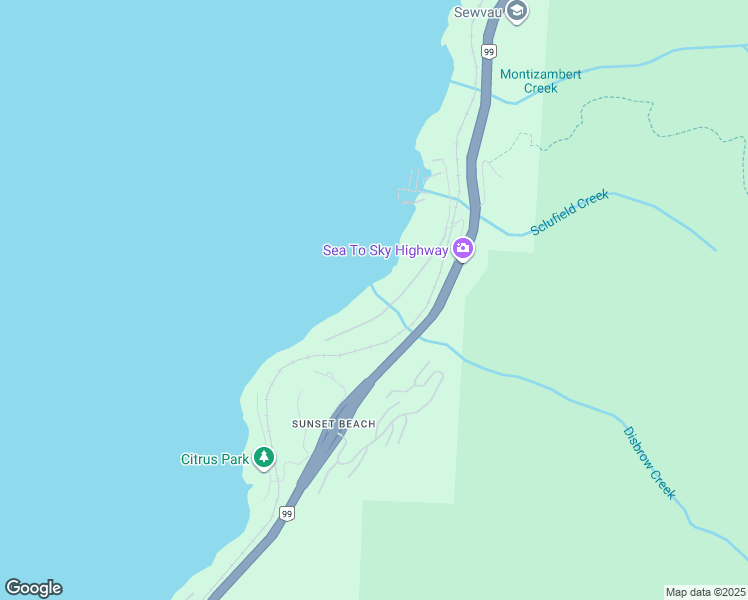 map of restaurants, bars, coffee shops, grocery stores, and more near 8735 Lawrence Way in West Vancouver