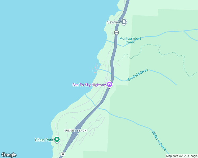 map of restaurants, bars, coffee shops, grocery stores, and more near 8885 Lawrence Way in West Vancouver