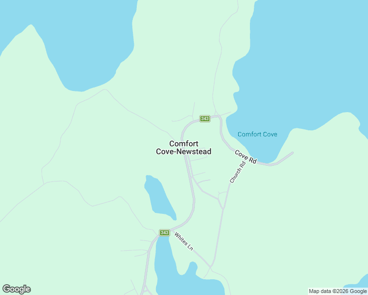 map of restaurants, bars, coffee shops, grocery stores, and more near in Comfort Cove-Newstead