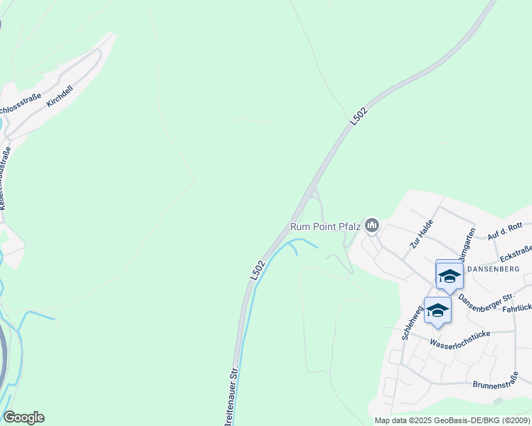 map of restaurants, bars, coffee shops, grocery stores, and more near in Kaiserslautern