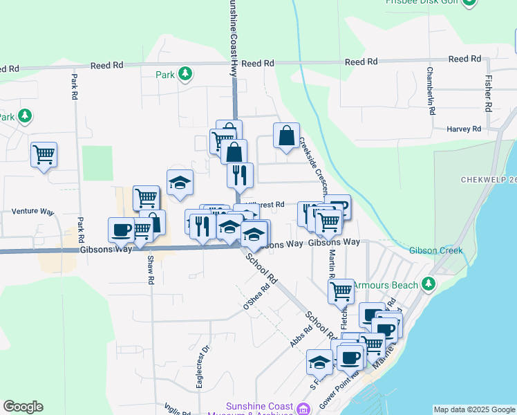 Gibsons BC Walk Score