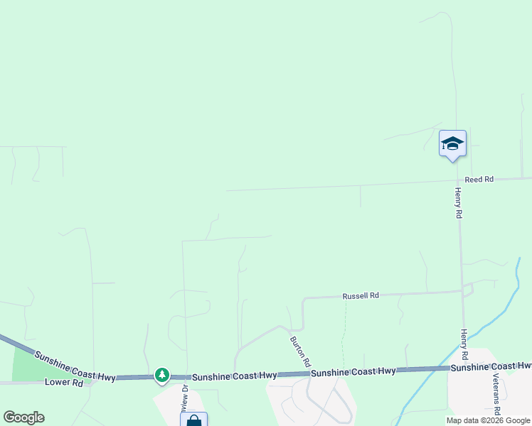map of restaurants, bars, coffee shops, grocery stores, and more near 1481-1579 Reed Road in Gibsons