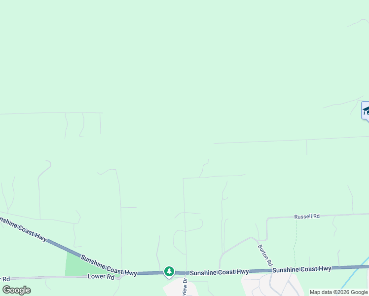 map of restaurants, bars, coffee shops, grocery stores, and more near 1579 Reed Road in Gibsons