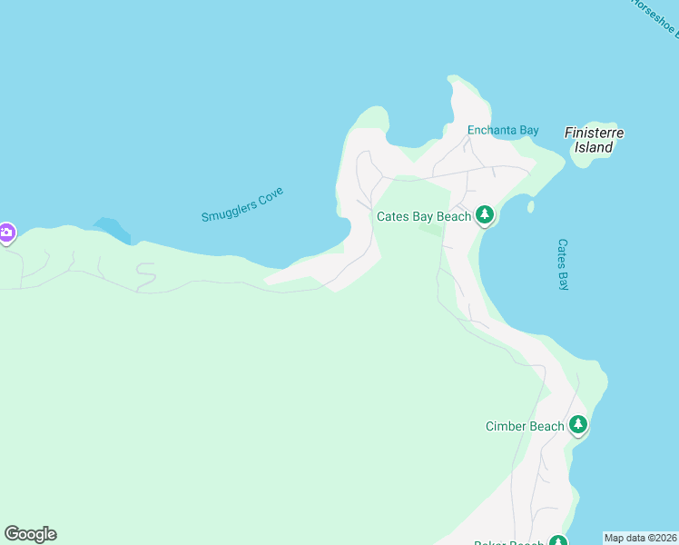 map of restaurants, bars, coffee shops, grocery stores, and more near 276 Smugglers Cove Road in Bowen Island