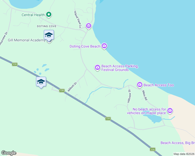 map of restaurants, bars, coffee shops, grocery stores, and more near 277 Main Road in Musgrave Harbour