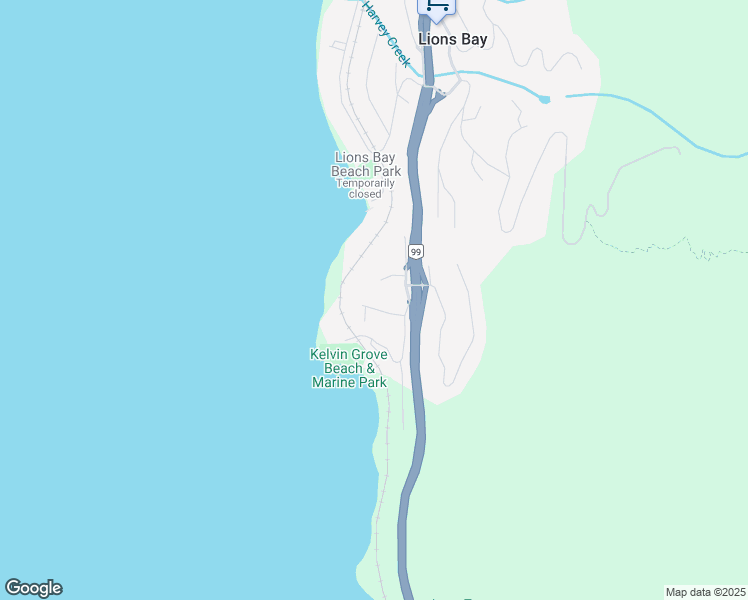 map of restaurants, bars, coffee shops, grocery stores, and more near 45 Sweetwater Place in Lions Bay