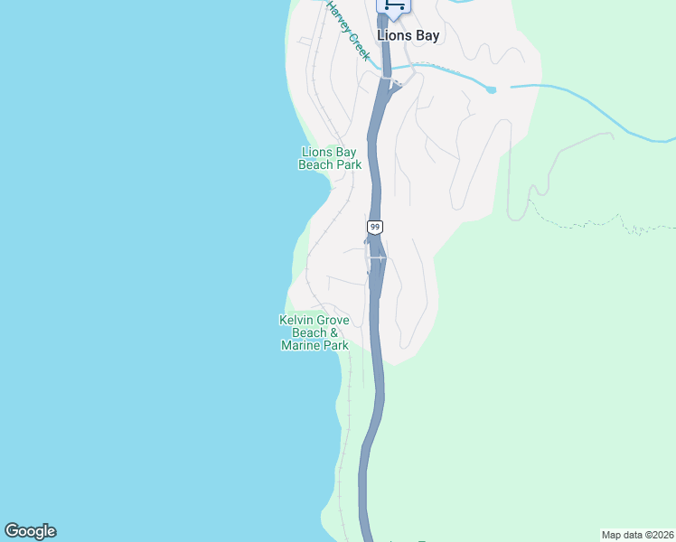 map of restaurants, bars, coffee shops, grocery stores, and more near 35 Sweetwater Place in Lions Bay