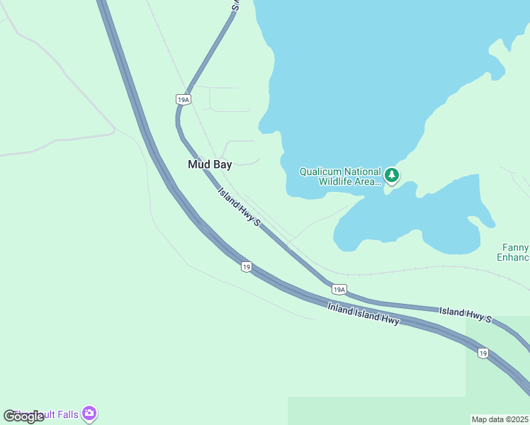 map of restaurants, bars, coffee shops, grocery stores, and more near Penny Lane in Fanny Bay