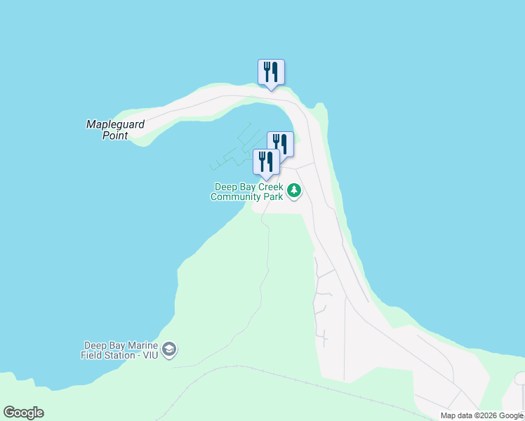 map of restaurants, bars, coffee shops, grocery stores, and more near 200 Crome Point Road in Nanaimo